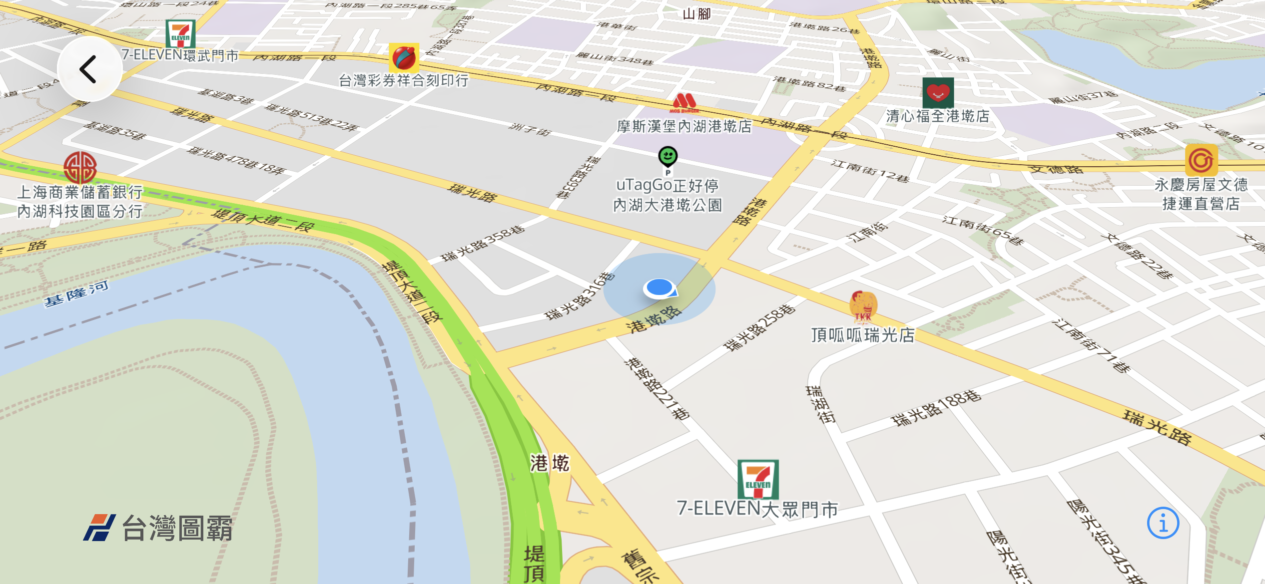 Simple map view